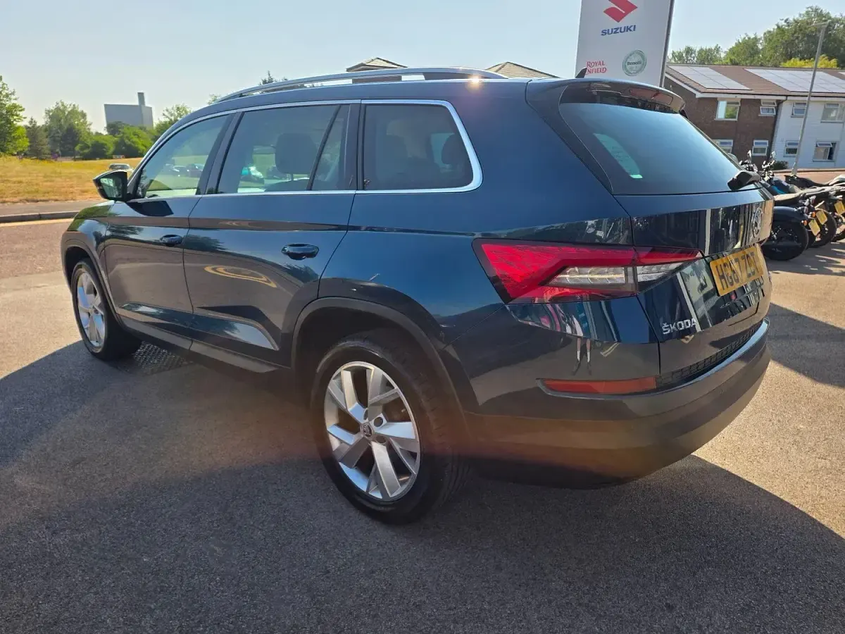 Used Skoda Kodiaq 180 HP (132 kW) 2017 Blue SUV