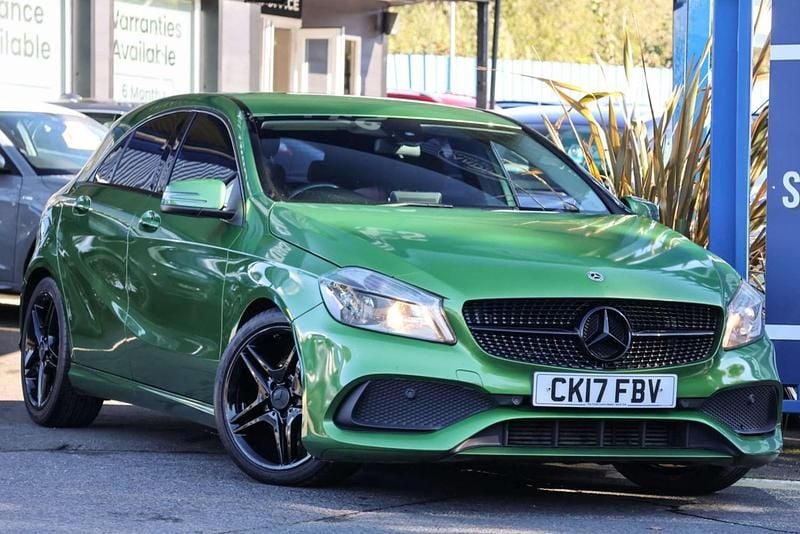 Green Used 2017 Mercedes A180 SE Hatchback | £6,991 (Fair price) - Image 1/4