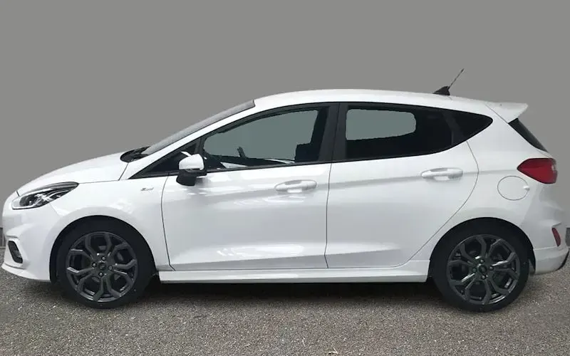 Used Ford Fiesta ST-Line 125 HP (91 kW) 2019 White Hatchback