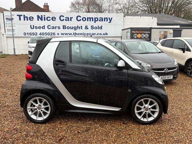 Black Used 2013 Smart ForTwo Cabrio Passion Cabriolet | £4,495 (Fair price) - Image 1/4