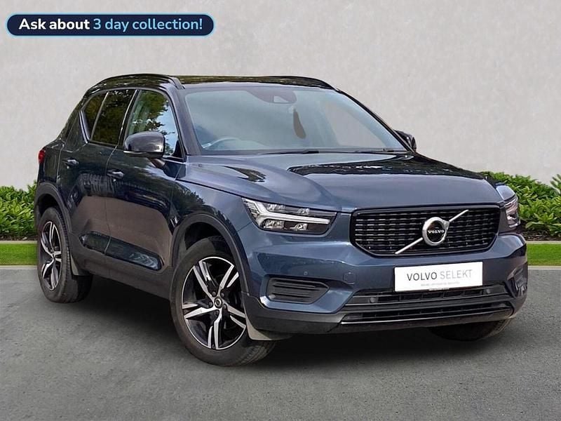 Blue Used 2022 Volvo XC40 R-Design SUV | £21,995 (Fair price) - Image 1/4