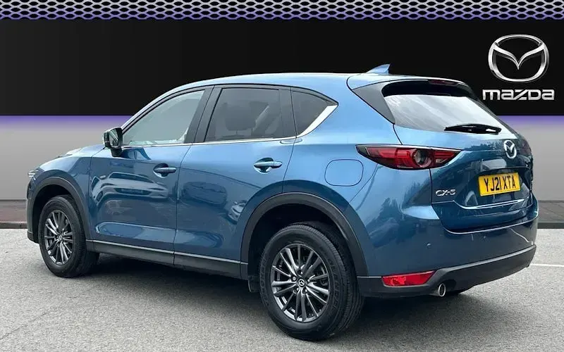 Used Mazda CX-5 165 HP (121 kW) 2021 Blue SUV