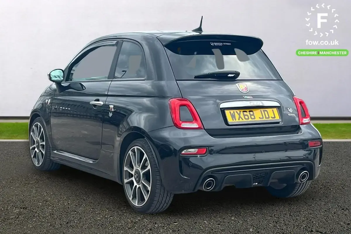 Used Abarth 595 70th Anniversary 2018 Black Hatchback