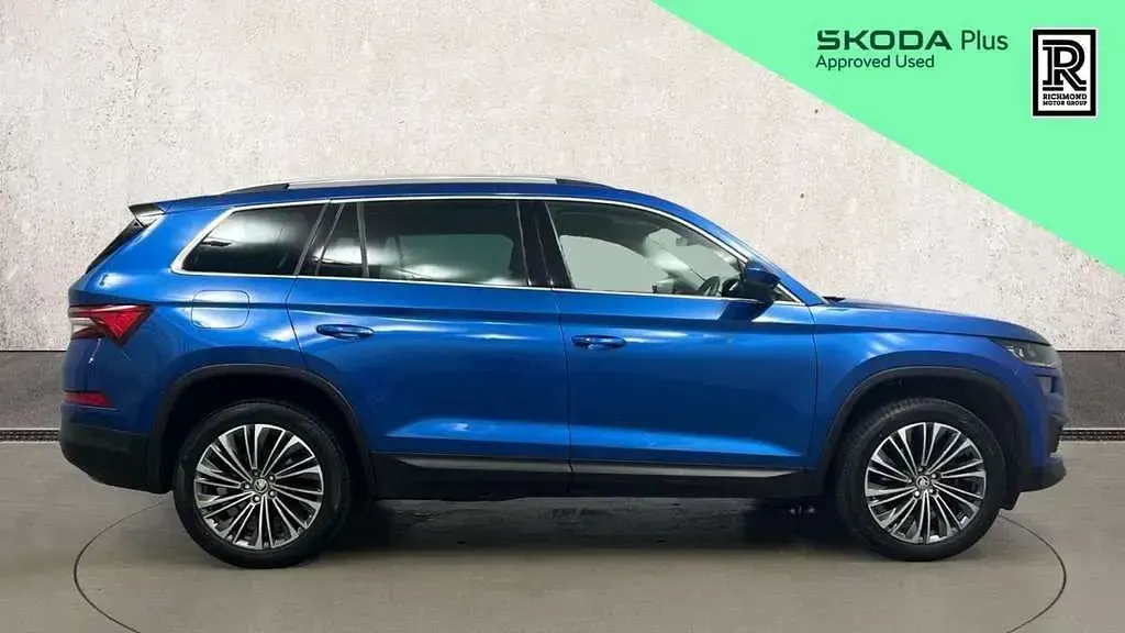 Used Skoda Kodiaq SE L Executive 150 HP (110 kW) 2023 Blue SUV