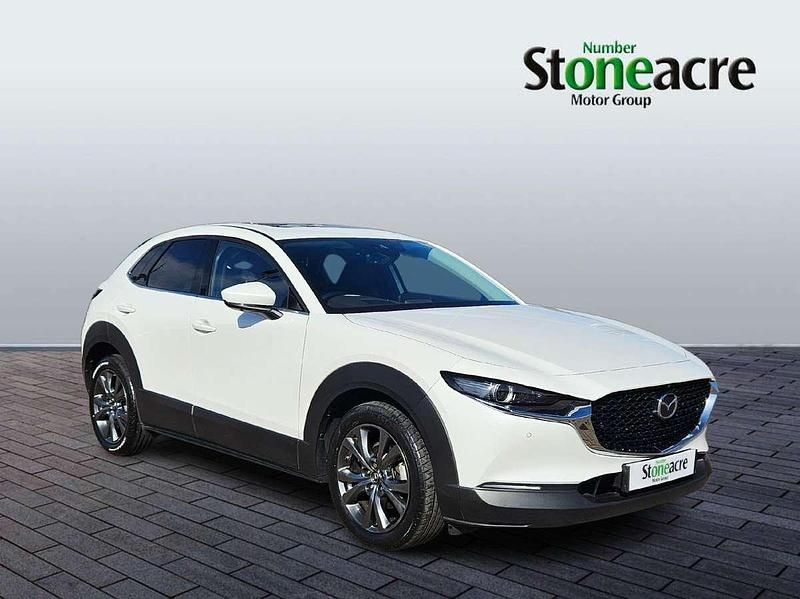 White Used 2020 Mazda CX-30 Inclusive SUV | £17,000 (A bit pricey) - Image 1/4