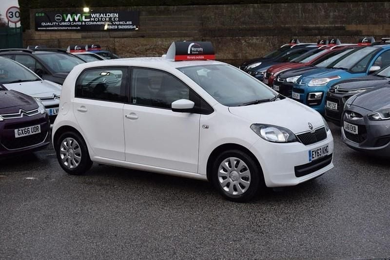 White Used 2013 Skoda Citigo SE Hatchback | £4,195 (Fair price) - Image 1/1