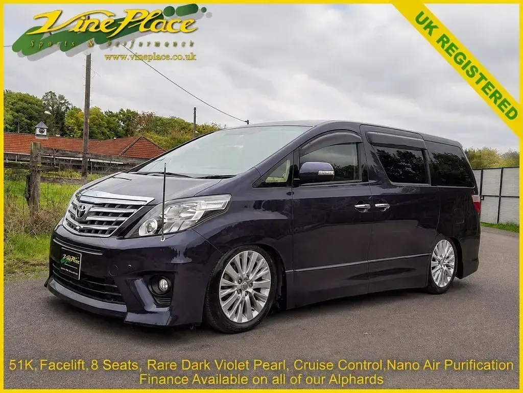 Used Toyota Alphard 2012 Blue MPV