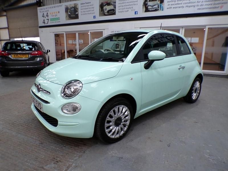 Used Fiat 500 Pop Star 2017 Green Hatchback