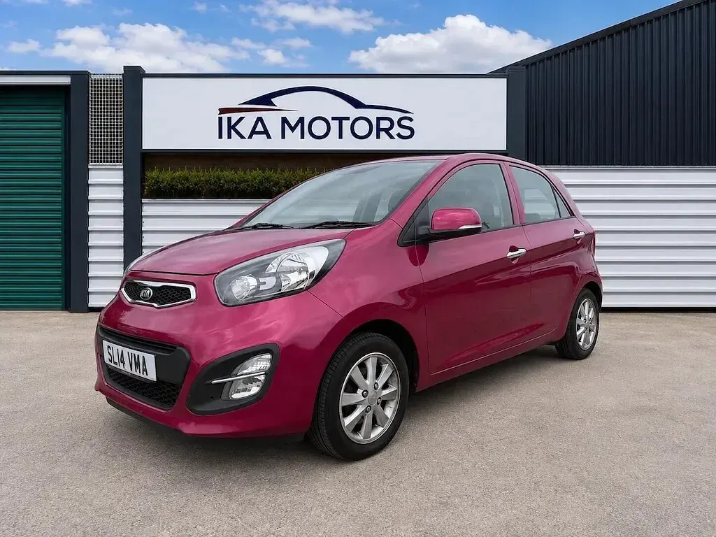 Used Kia Picanto 84 HP (61 kW) 2014 Pink Hatchback