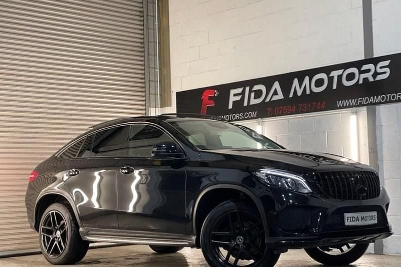 Black Used 2017 Mercedes GLE350 AMG Line Premium Plus Coupe | £26,995 (A bit pricey) - Image 1/1