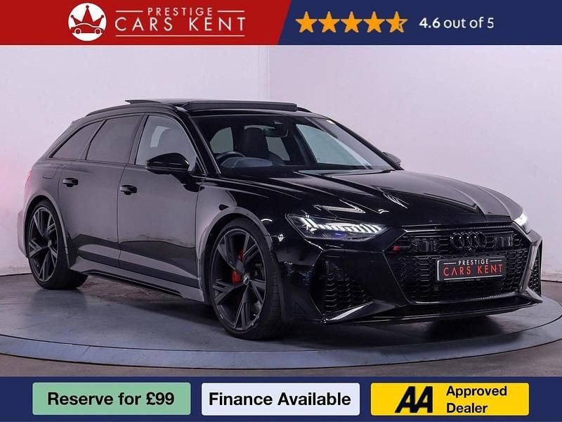 Black Used 2020 Audi RS6 Comfort Estate | £69,800 (Fair price) - Image 1/4