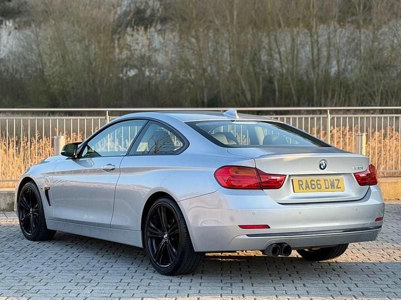 Used BMW 420 Sport Line 184 HP (135 kW) 2016 Silver Coupe