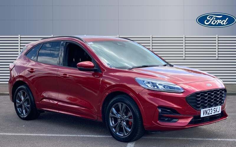 Red Used 2023 Ford Kuga ST-Line SUV | £20,815 (Fair price) - Image 1/4