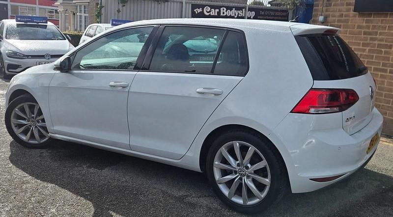 Used VW Golf VII GT 2014 White Hatchback
