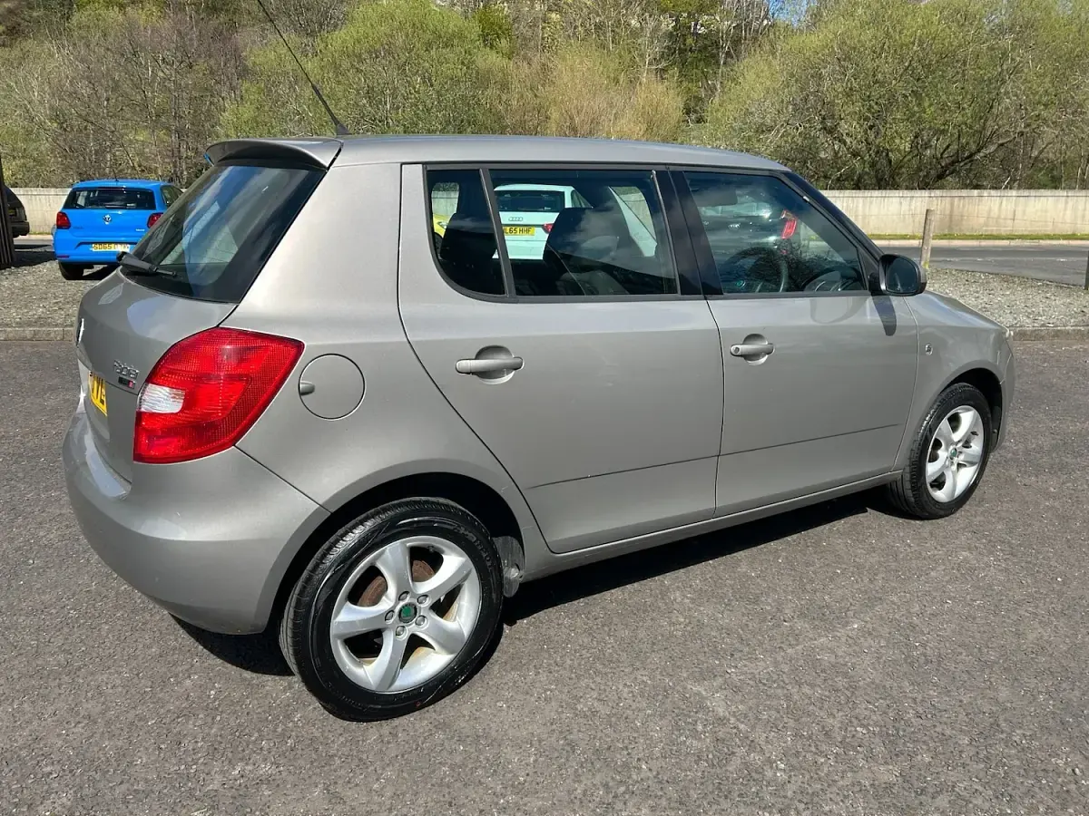 Used Skoda Fabia SE 105 HP (77 kW) 2010 Beige Hatchback