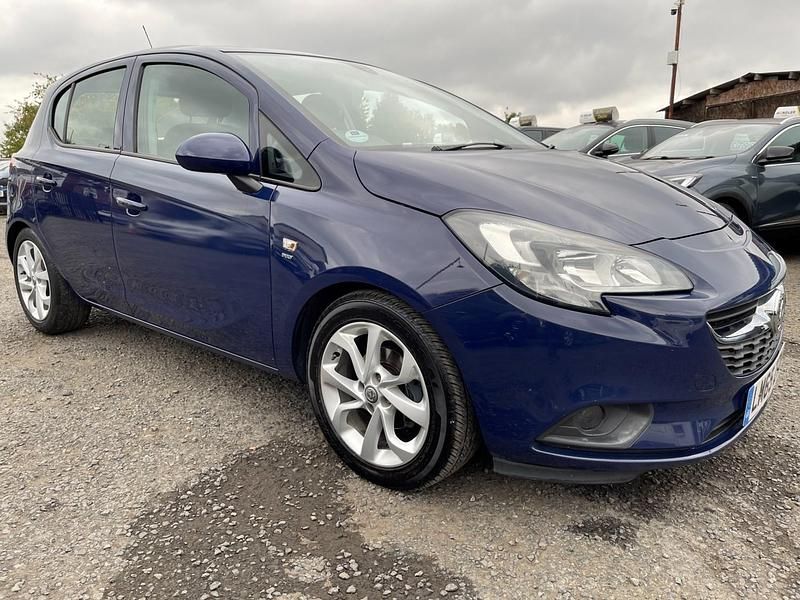 Used Vauxhall Corsa 90 HP (66 kW) 2015 Blue Hatchback