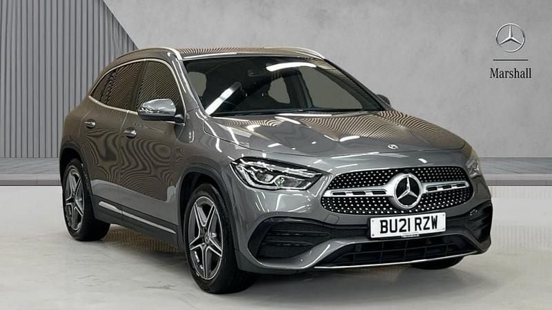 Used Mercedes GLA200 AMG Line Premium 150 HP (110 kW) 2021 Grey SUV