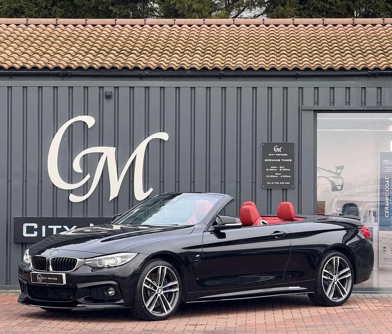 Black Used 2018 BMW 435 M Sport Cabriolet | £20,990 (Fair price) - Image 1/4