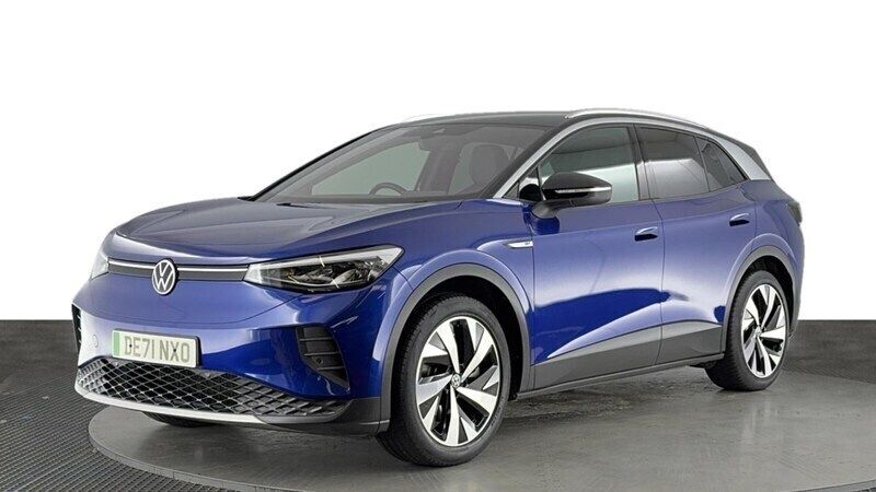 Blue Used 2021 VW ID.4 Edition SUV | £18,720 - Image 1/4