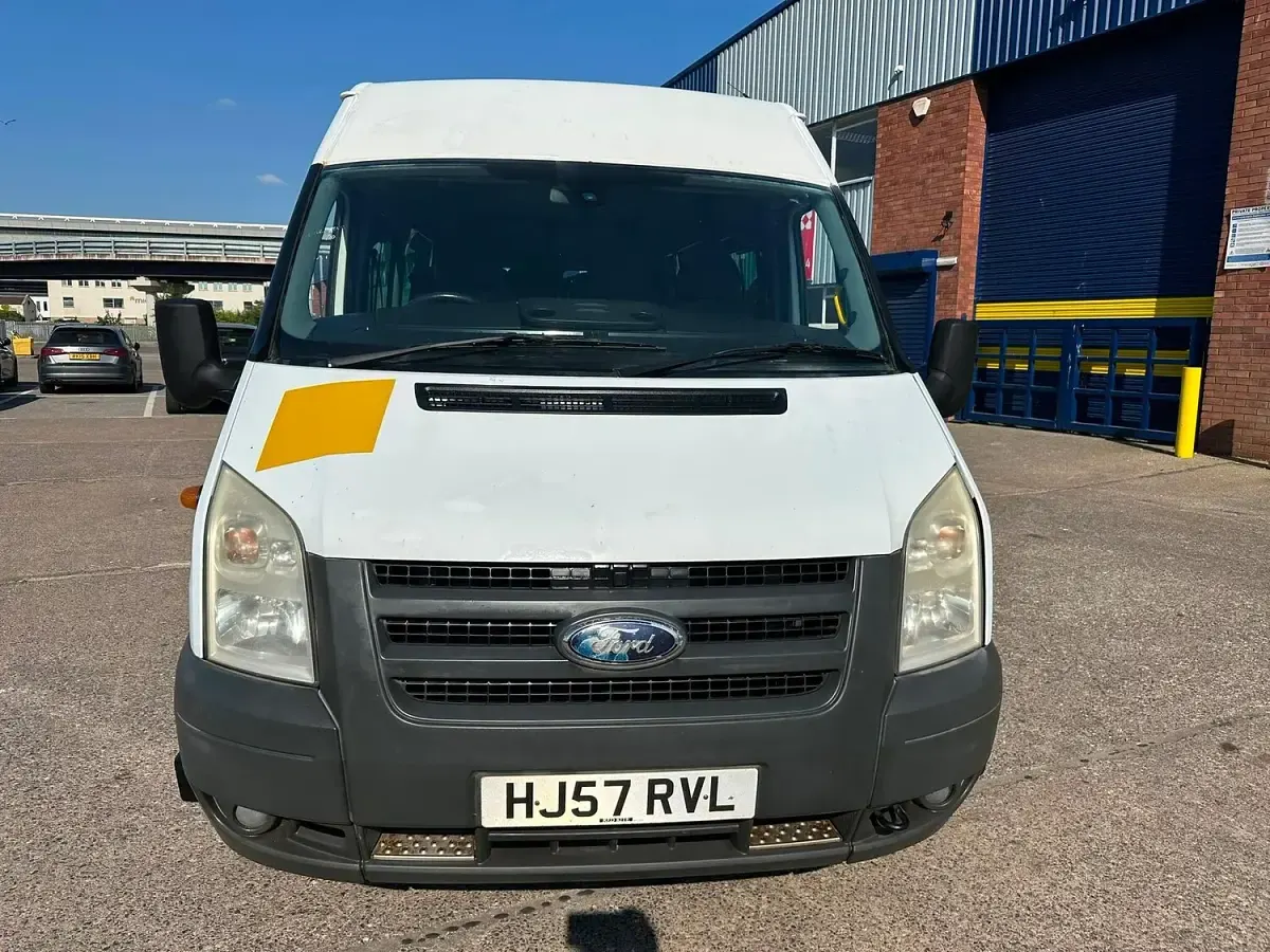Used Ford Transit 140 HP (102 kW) 2007 White Van