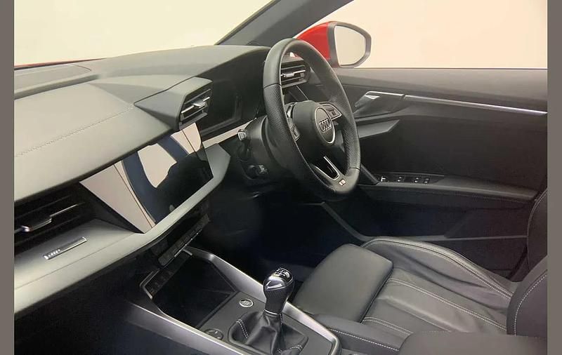 Used Audi A3 S-Line 147 HP (108 kW) 2023 Red Hatchback