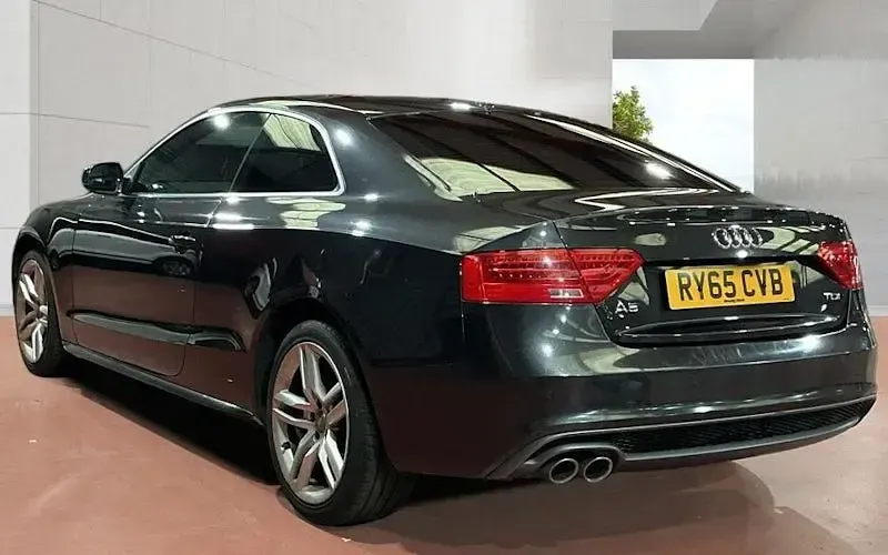 Used Audi A5 S-Line 190 HP (139 kW) 2016 Grey Coupe