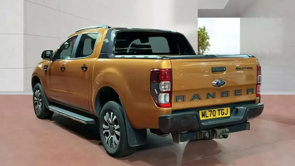 Used Ford Ranger Wildtrack 2020 Orange Pickup