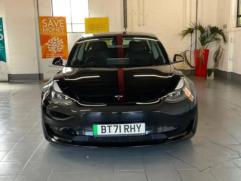 Used Tesla Model 3 Standard Range Plus 177 kW (241 HP) 2021 Black Sedan