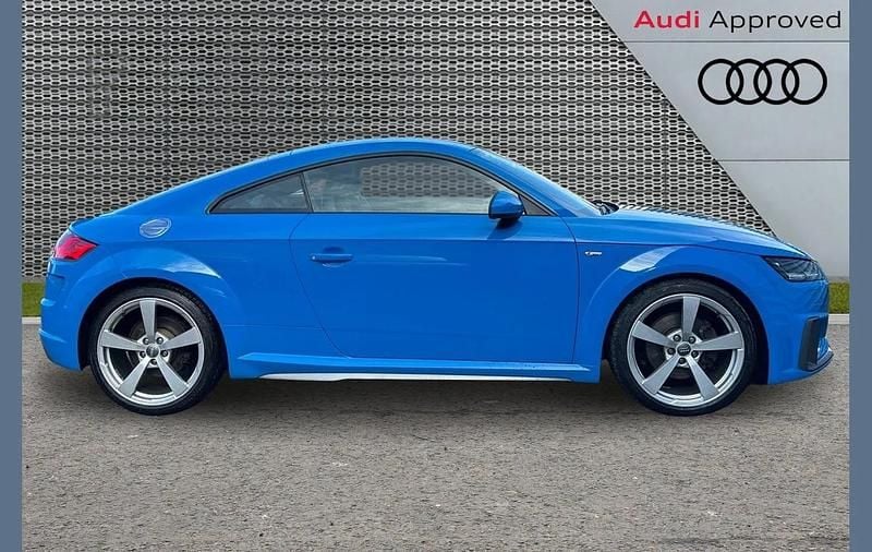 Used Audi TT S-Line 194 HP (142 kW) 2020 Blue Coupe