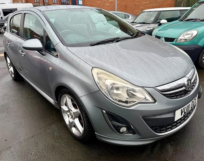Used Vauxhall Corsa SRi 2011 Silver Hatchback