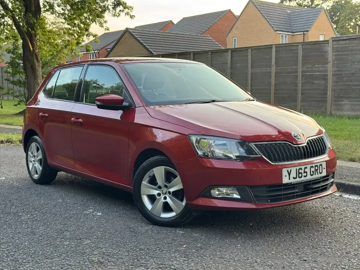 Used Skoda Fabia SE 2016 Red Hatchback