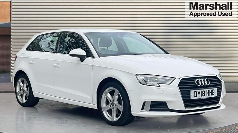 White Used 2018 Audi A3 Sport Hatchback | £12,500 (Super price) - Image 1/4