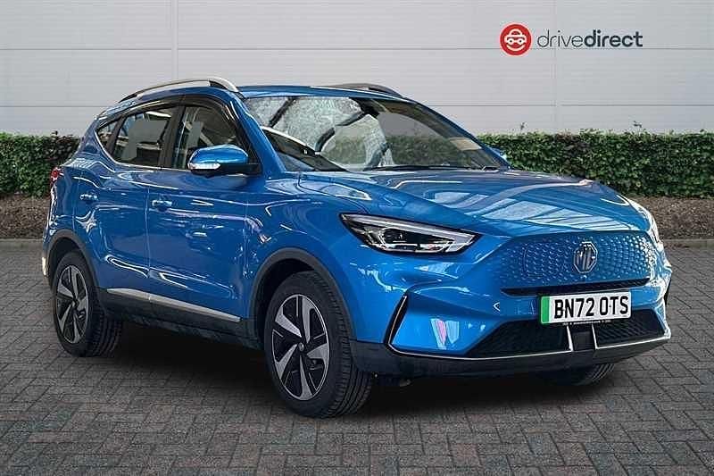Blue Used 2022 MG ZS Trophy Connect Hatchback | £14,600 (Fair price) - Image 1/4