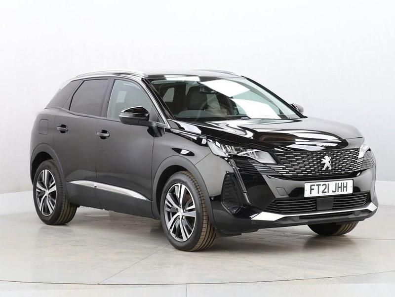 Used Peugeot 3008 Allure Premium 130 HP (95 kW) 2021 Black Hatchback