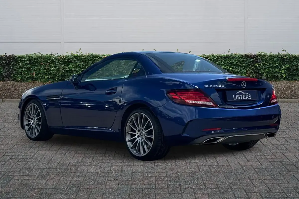 Used Mercedes E250 AMG line 2017 Blue Cabriolet