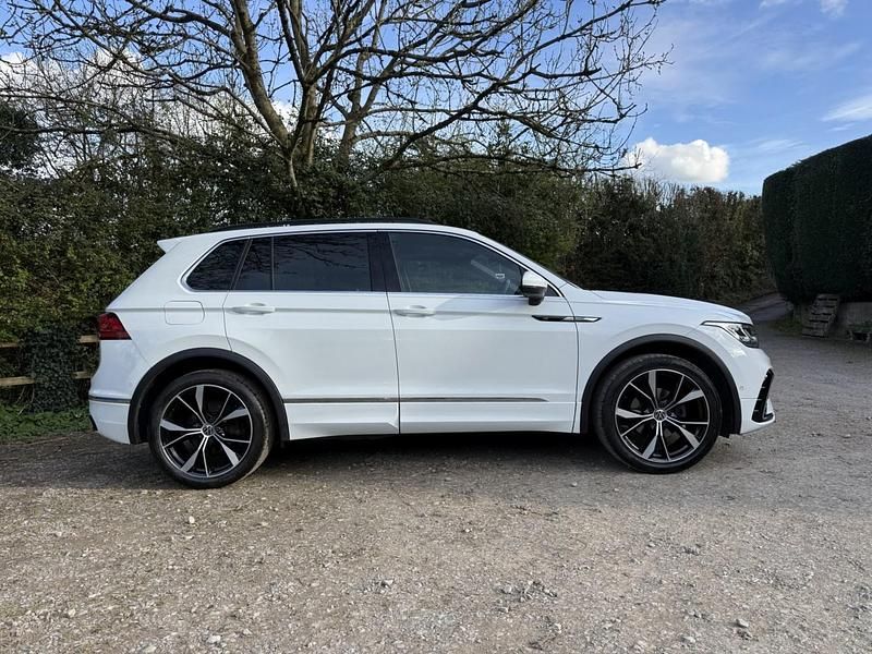 Used VW Tiguan R-line 150 HP (110 kW) 2021 White SUV