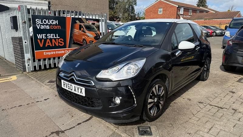 Used Citroën DS3 95 HP (69 kW) 2010 Black Hatchback