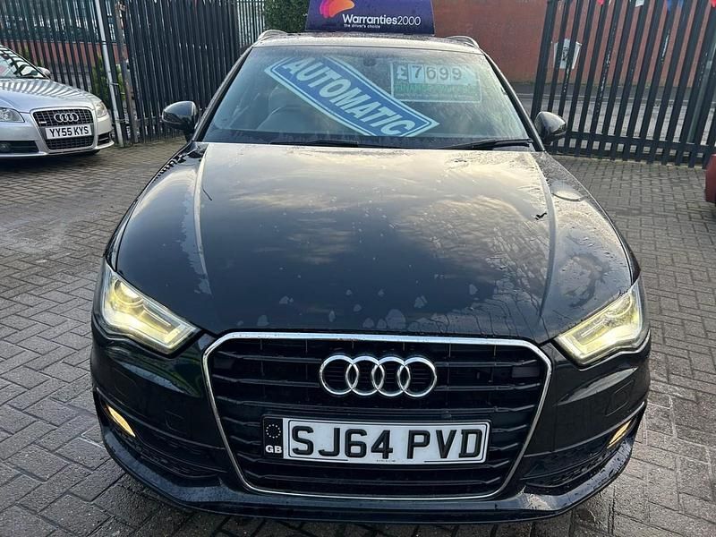 Used Audi A3 S-Line 150 HP (110 kW) 2014 Black Hatchback