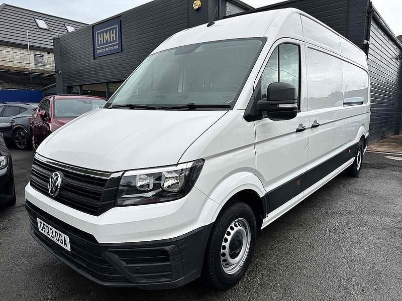 White Used 2023 VW Crafter Trendline Van | £20,500 (Super price) - Image 1/3