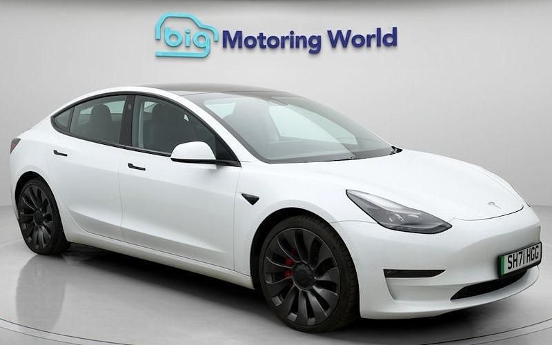Used 2023 Tesla Model 3 Performance Sedan | £19,400 (Fair price) - Image 1/4
