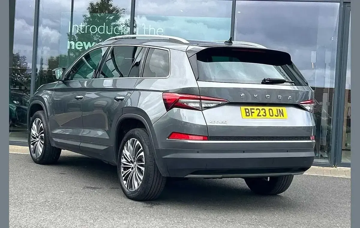 Used Skoda Kodiaq SE L Executive 150 HP (110 kW) 2023 Graphite grey metallic SUV