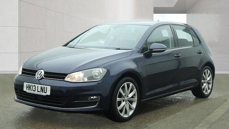 Used VW Golf VII GT 150 HP (110 kW) 2013 Blue Hatchback