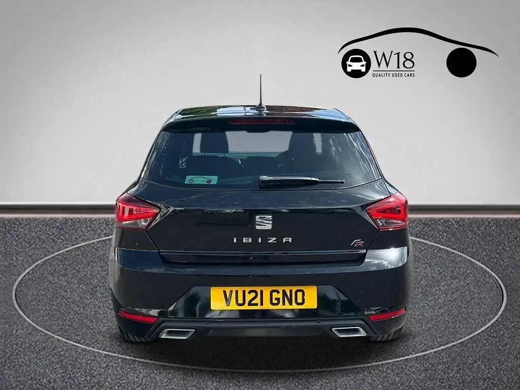 Used Seat Ibiza FR 110 HP (80 kW) 2021 Black Hatchback