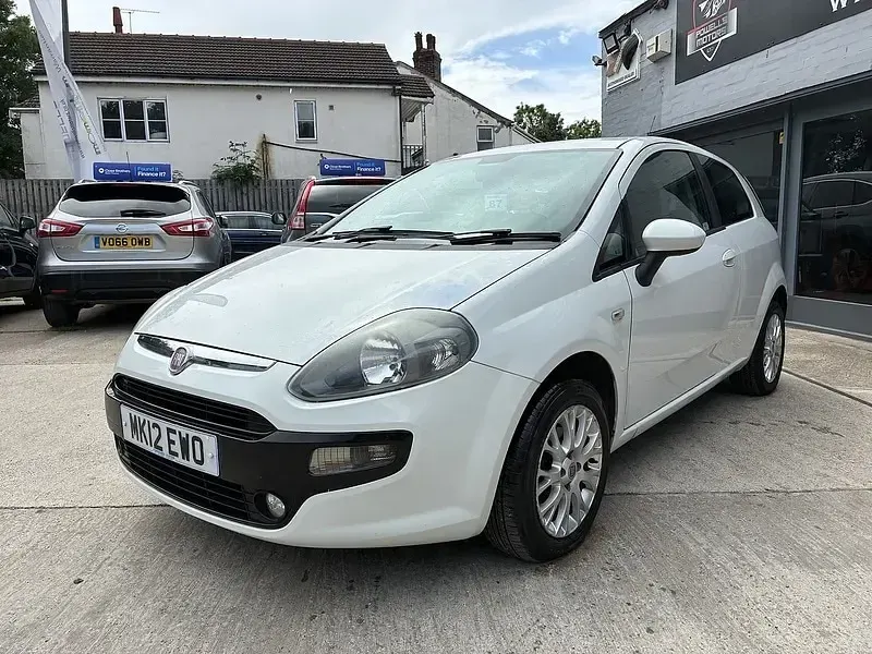 Used Fiat Punto Evo Life 2012 White Hatchback