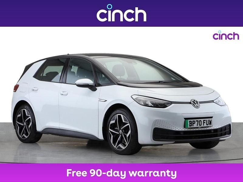 White Used 2020 VW ID.3 Pro Performance Hatchback | £12,999 (Fair price) - Image 1/3