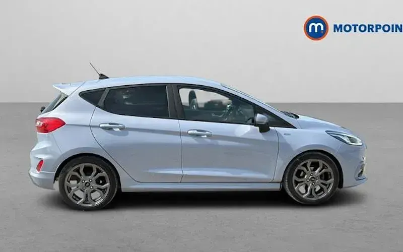 Used Ford Fiesta ST-Line 125 HP (91 kW) 2021 Blue Hatchback