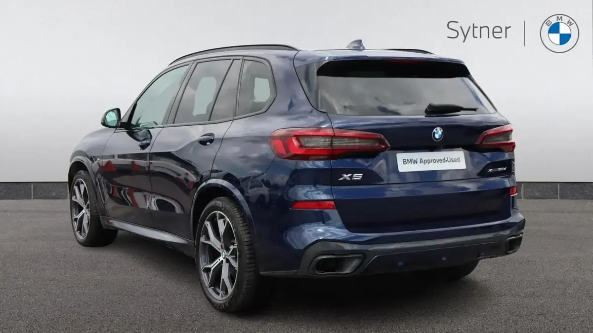 Used BMW X5 M Sport 282 HP (207 kW) 2022 Blue SUV