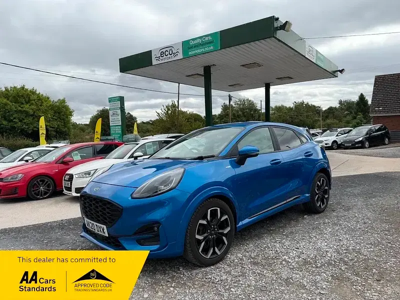 Used Ford Puma ST-Line X 2020 Blue SUV