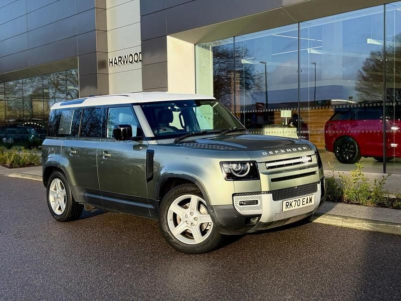 Green Used 2020 Land Rover Defender SE Estate | £45,990 (Fair price) - Image 1/4