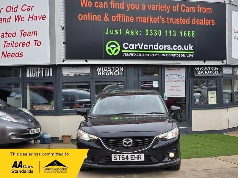 Second-hand Mazda 6 Inclusive 150 CP (110 kW) 2014 Negru Berlinǎ